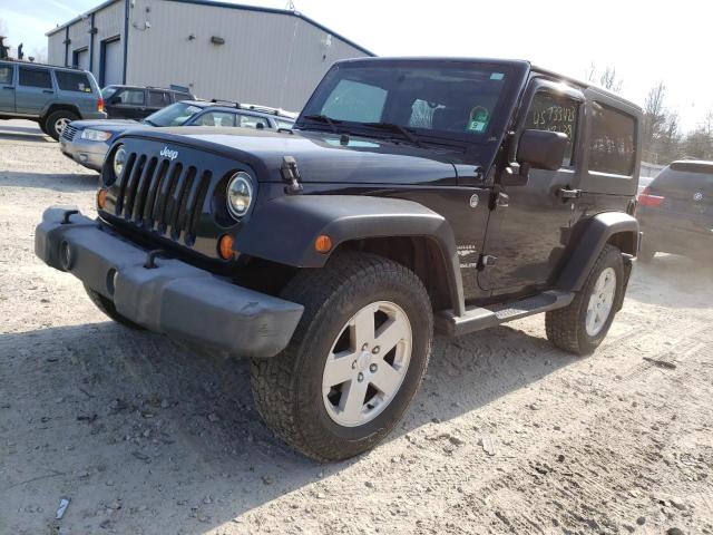 1J4FA54197L120339 - 2007 JEEP WRANGLER SAHARA BLACK photo 1