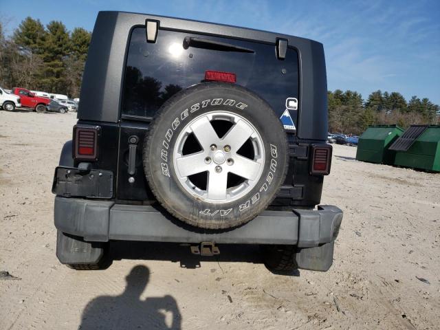 1J4FA54197L120339 - 2007 JEEP WRANGLER SAHARA BLACK photo 6