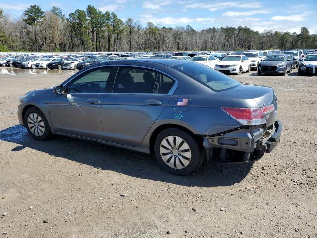 1HGCP2F39CA194694 - 2012 HONDA ACCORD LX GRAY photo 2