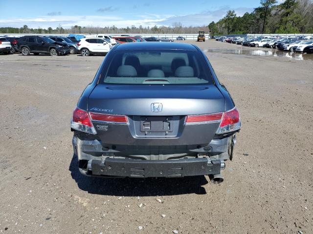 1HGCP2F39CA194694 - 2012 HONDA ACCORD LX GRAY photo 6