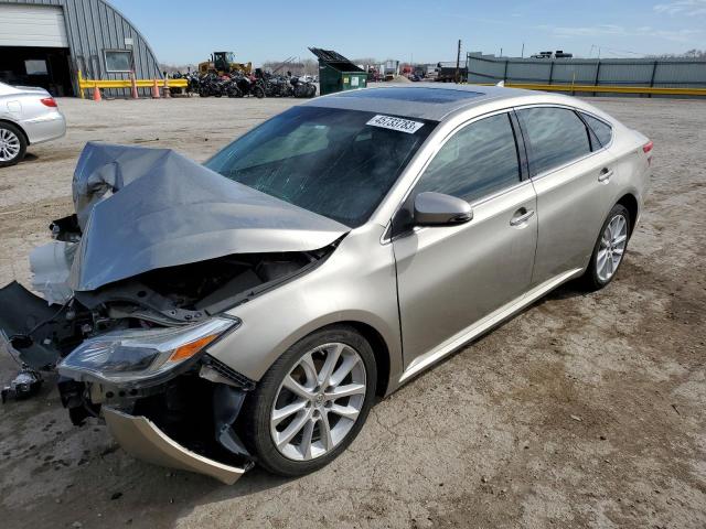 4T1BK1EB8DU015942 - 2013 TOYOTA AVALON BASE GOLD photo 1