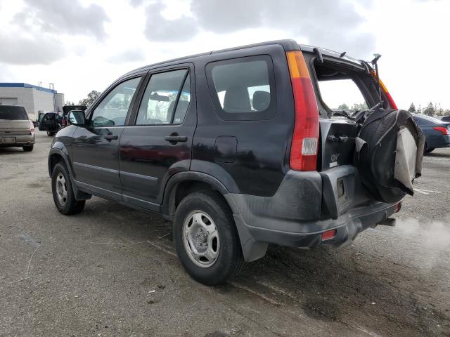 JHLRD68423C006510 - 2003 HONDA CR-V LX BLACK photo 2