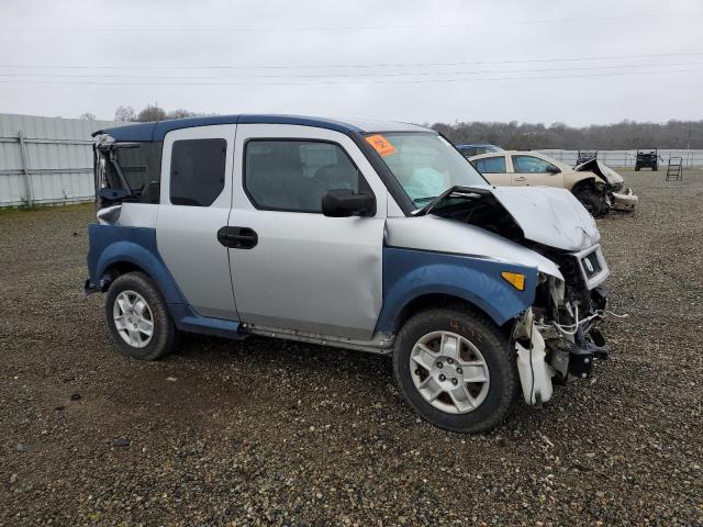 5J6YH18336L007106 - 2006 HONDA ELEMENT LX SILVER photo 4