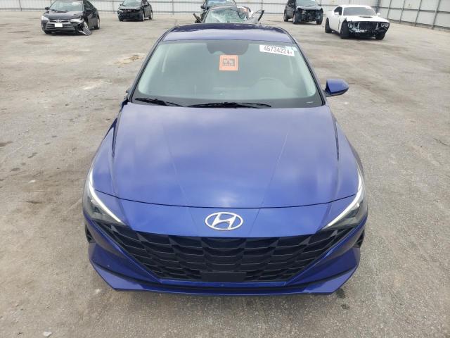 KMHLS4AG1NU217160 - 2022 HYUNDAI ELANTRA SEL BLUE photo 5