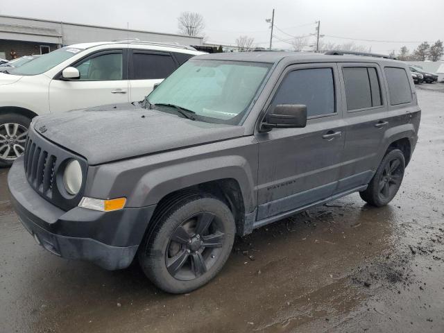 1C4NJPBAXED804209 - 2014 JEEP PATRIOT SPORT GRAY photo 1