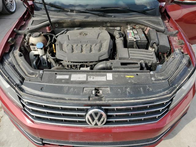 1VWLA7A30KC006360 - 2019 VOLKSWAGEN PASSAT WOLFSBURG RED photo 11