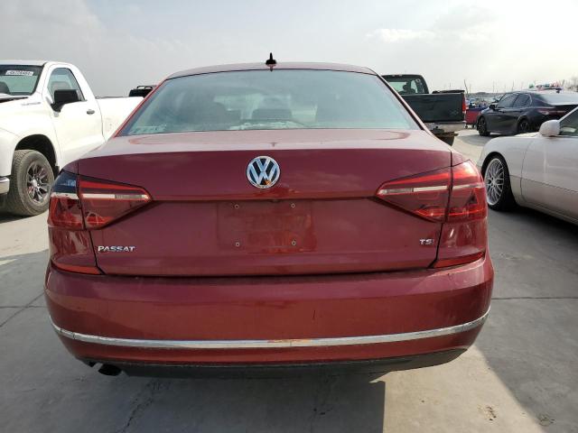 1VWLA7A30KC006360 - 2019 VOLKSWAGEN PASSAT WOLFSBURG RED photo 6