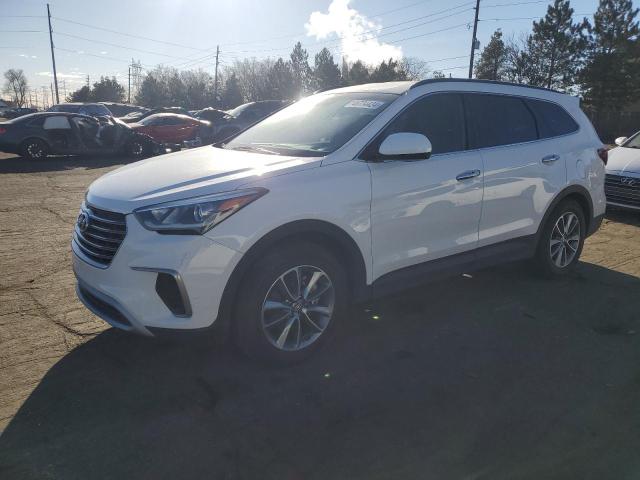 KM8SM4HF8HU254777 - 2017 HYUNDAI SANTA FE SE WHITE photo 1