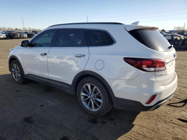 KM8SM4HF8HU254777 - 2017 HYUNDAI SANTA FE SE WHITE photo 2