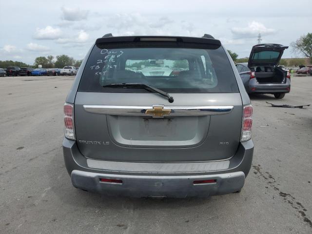 2CNDL23F066166549 - 2006 CHEVROLET EQUINOX LS GRAY photo 6