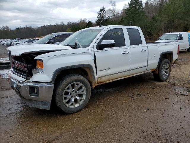 1GTV2VEC9EZ118244 - 2014 GMC SIERRA K1500 SLT WHITE photo 1