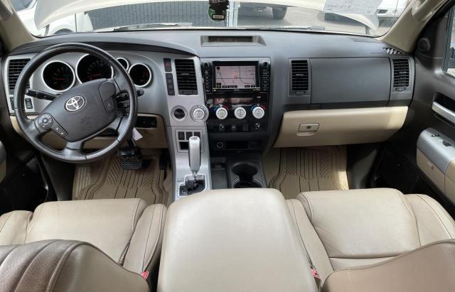 5TBDV58187S459208 - 2007 TOYOTA TUNDRA CREWMAX LIMITED BROWN photo 9