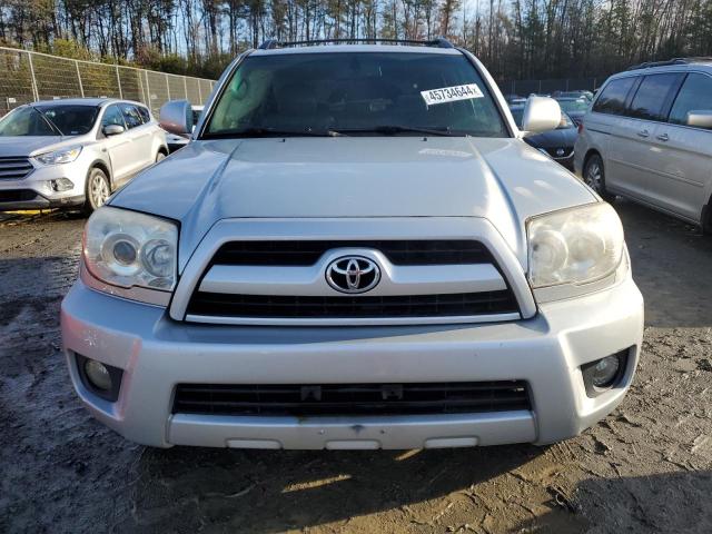 JTEBT17R678042707 - 2007 TOYOTA 4RUNNER LIMITED SILVER photo 5