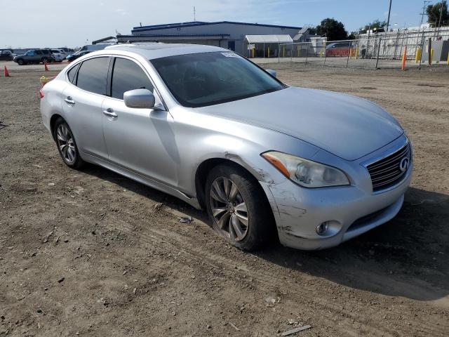 JN1BY1AP4DM511389 - 2013 INFINITI M37 SILVER photo 4