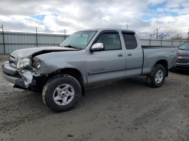 5TBBT44183S406855 - 2003 TOYOTA TUNDRA ACCESS CAB SR5 SILVER photo 1