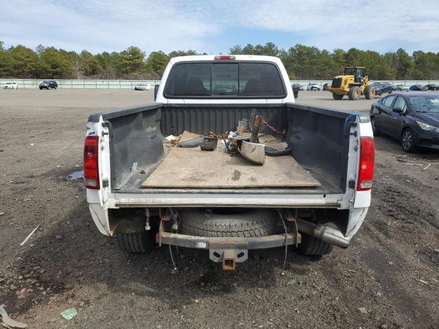 1FTSW31F81EC49131 - 2001 FORD F350 SRW SUPER DUTY WHITE photo 6