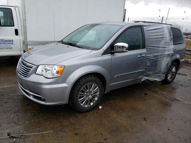 2C4RC1CG9ER166012 - 2014 CHRYSLER TOWN & COU TOURING L SILVER photo 1