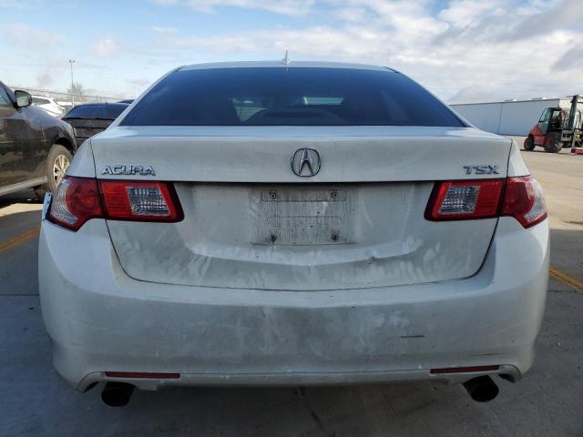 JH4CU2F67AC023508 - 2010 ACURA TSX WHITE photo 6