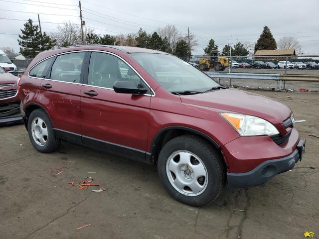 JHLRE383X8C049423 - 2008 HONDA CR-V LX MAROON photo 4