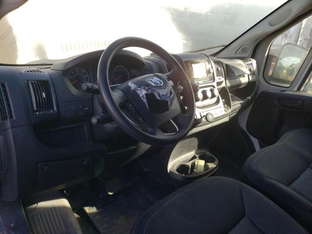 3C6TRVDG1JE154594 - 2018 RAM PROMASTER 2500 HIGH أبيض صورة 8