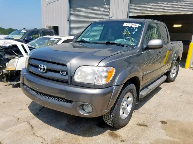 5TBET38165S478643 - 2005 TOYOTA TUNDRA DOUBLE CAB LIMITED GRAY photo 2