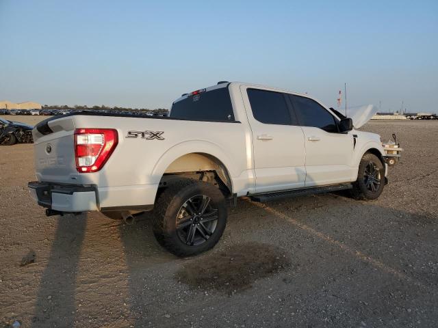 1FTEW1CP3MKE64056 - 2021 FORD F150 SUPERCREW WHITE photo 3