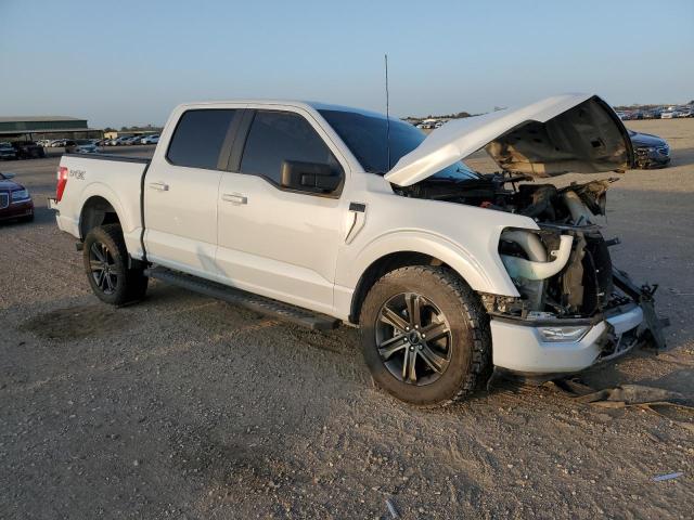 1FTEW1CP3MKE64056 - 2021 FORD F150 SUPERCREW WHITE photo 4