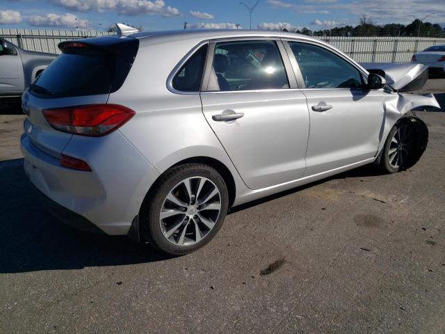 KMHH35LE9JU041294 - 2018 HYUNDAI ELANTRA GT SILVER photo 3