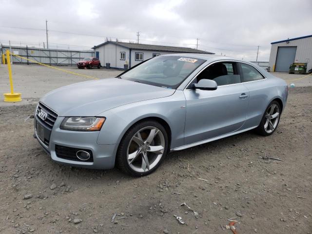 WAUWFAFR0BA072802 - 2011 AUDI A5 PRESTIGE SILVER photo 1