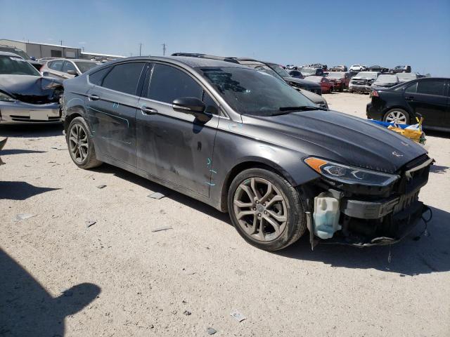 3FA6P0CD0LR209155 - 2020 FORD FUSION SEL GRAY photo 4