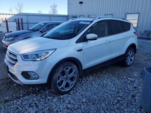 1FMCU9J93HUA33643 - 2017 FORD ESCAPE TITANIUM WHITE photo 1