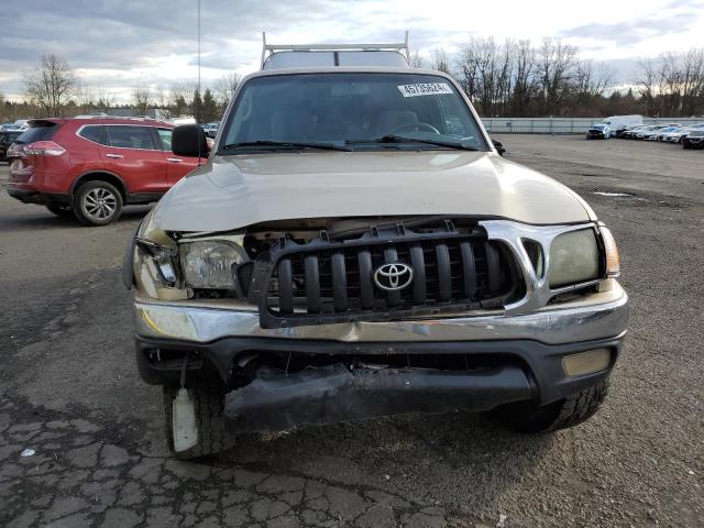 5TEWN72N91Z793913 - 2001 TOYOTA TACOMA XTRACAB BEIGE photo 5