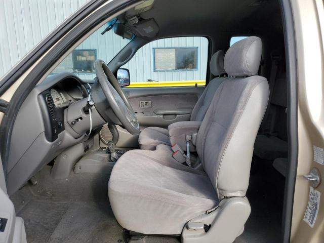 5TEWN72N91Z793913 - 2001 TOYOTA TACOMA XTRACAB BEIGE photo 7