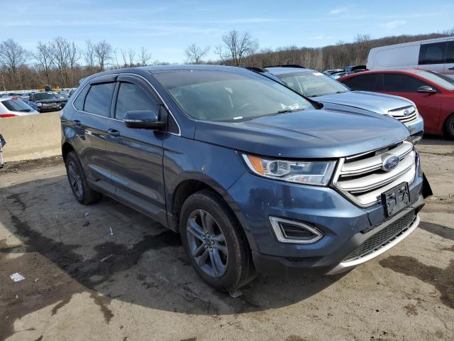 2FMPK4J93JBB08976 - 2018 FORD EDGE SEL BLUE photo 4