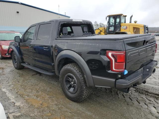 1FTFW1RG5JFD24817 - 2018 FORD F150 RAPTOR BLACK photo 2