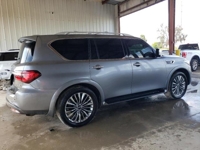 JN8AZ2BEXM9273306 - 2021 INFINITI QX80 SENSORY GRAY photo 3