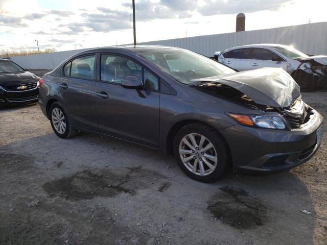 19XFB2F80CE021858 - 2012 HONDA CIVIC EX GRAY photo 4