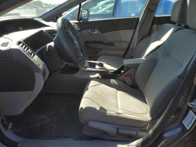 19XFB2F80CE021858 - 2012 HONDA CIVIC EX GRAY photo 7