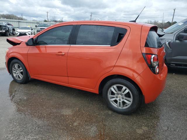 1G1JC6SH2C4105081 - 2012 CHEVROLET SONIC LT ORANGE photo 2