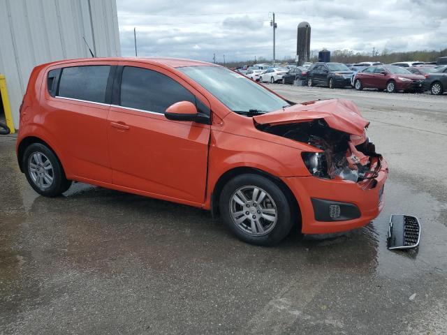 1G1JC6SH2C4105081 - 2012 CHEVROLET SONIC LT ORANGE photo 4