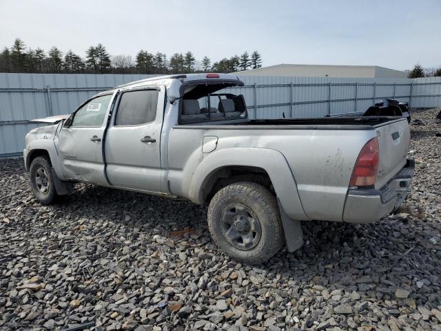 5TEMU52N86Z280402 - 2006 TOYOTA TACOMA DOUBLE CAB LONG BED SILVER photo 2