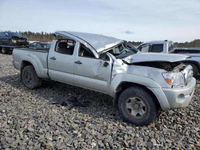 5TEMU52N86Z280402 - 2006 TOYOTA TACOMA DOUBLE CAB LONG BED SILVER photo 4