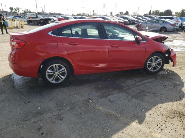 1G1BE5SM3J7185198 - 2018 CHEVROLET CRUZE LT RED photo 3