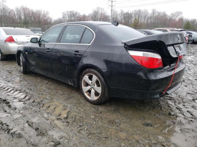 WBANF335X7B999266 - 2007 BMW 525 XI BLACK photo 2