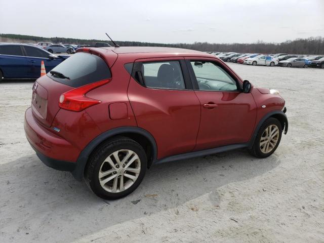 JN8AF5MRXDT219808 - 2013 NISSAN JUKE S RED photo 3