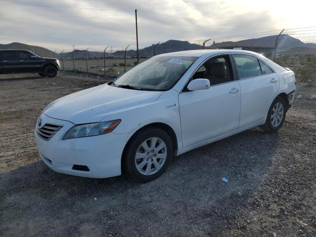 4T1BB46K79U098058 - 2009 TOYOTA CAMRY HYBRID WHITE photo 1