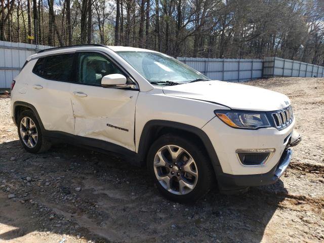 3C4NJCCB2MT522316 - 2021 JEEP COMPASS LIMITED WHITE photo 4