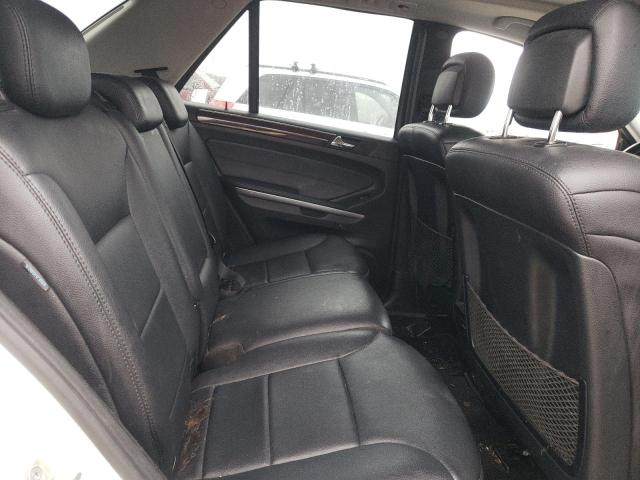 4JGBB8GB1BA734292 - 2011 MERCEDES-BENZ ML 350 4MATIC WHITE photo 11