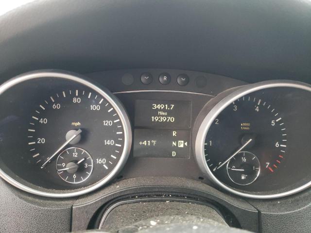 4JGBB8GB1BA734292 - 2011 MERCEDES-BENZ ML 350 4MATIC WHITE photo 9