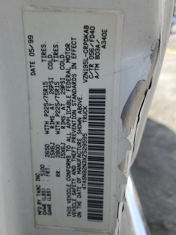 4TASN92N3XZ529595 - 1999 TOYOTA TACOMA XTRACAB PRERUNNER თეთრი ფოტო 12